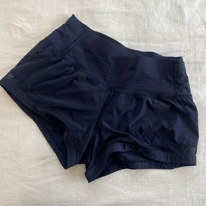Lululemon navy blue shorts